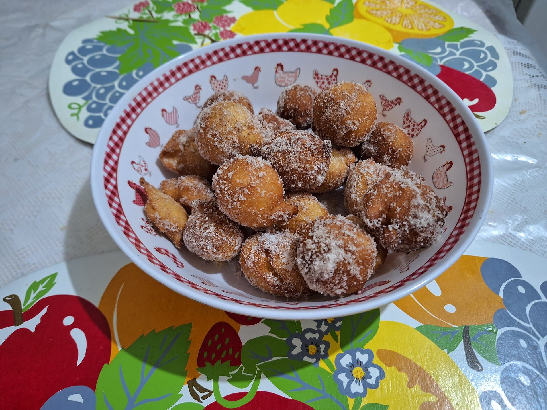 Bolinho de Chuva Açucarado