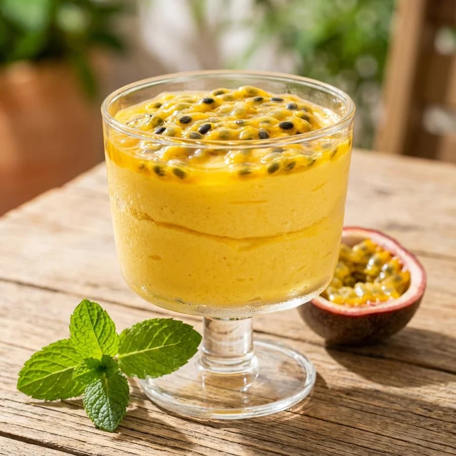 Mousse de Maracujá Rápido