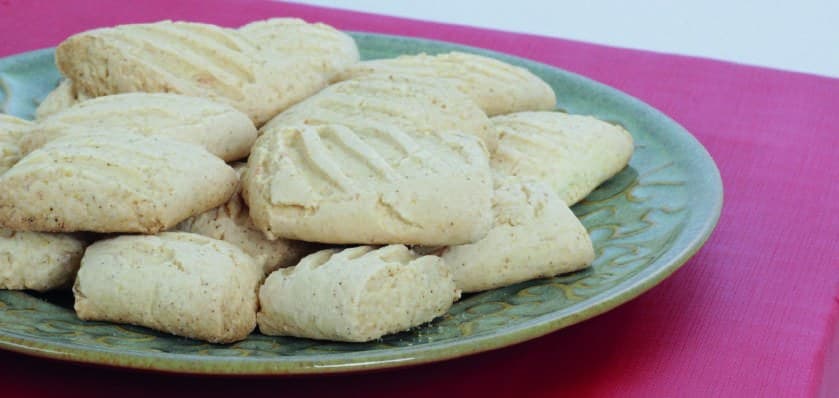 Foto da receita: Broa de Polvilho - Receita de família compartilhada por Maiara Till no projeto cultural da UNIFEBE.